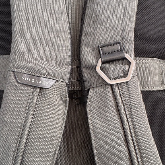 SOLGAARD The Endeavor Dark Green Weekender Laptop Expandable Backpack - Picture 10 of 10